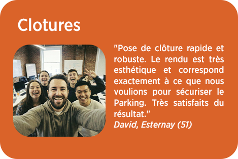 Temoignage Clotures - David